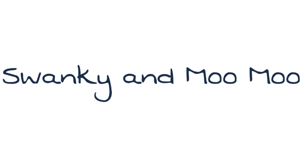 Swanky and Moo Moo - Free Google Font | A bold handwritten google font with chunky strokes and retro personality.